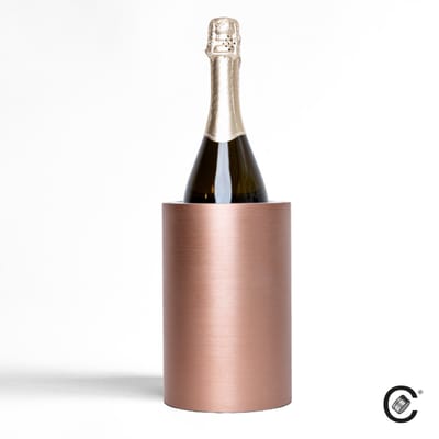Coolenator Classic – Wijn- & Champagnekoeler – Cadeau voor Wijnliefhebber – Zonder ijs – Rosé Goud