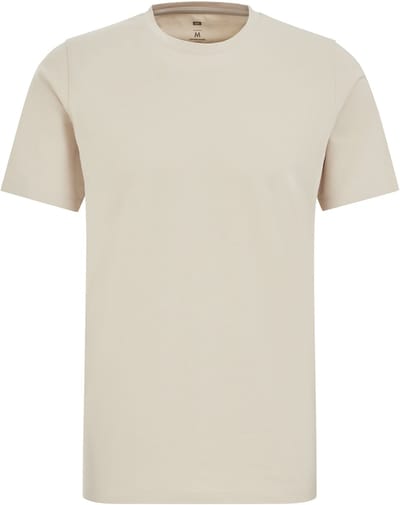 WE Fashion Heren slim fit T-shirt