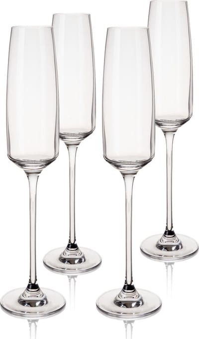 Viski Reserve Julien champagneglas - Kristal - 175ml - 4 stuks