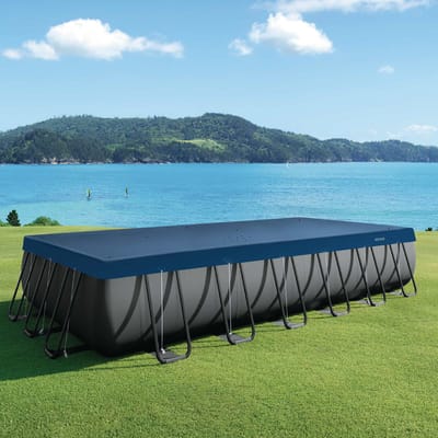 Intex Deluxe afdekzeil - Rechthoekig frame - 732 x 366 cm