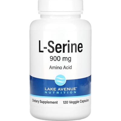 Lake Avenue Nutrition, L-Sérine, 900 mg, 120 gélules végétales