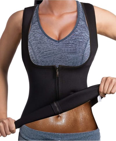 Neopreen Sauna Vest voor Dames voor Maximale Vetverbranding en Compressie