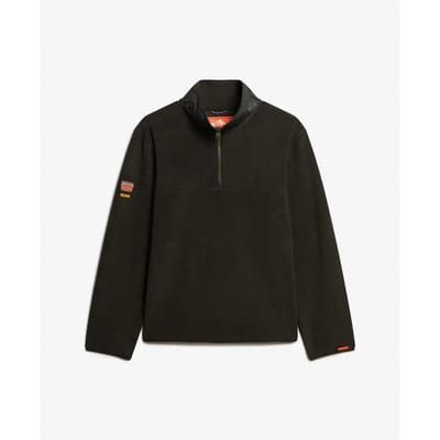 Superdry - Active fleece met halve rits - Heren - Truien