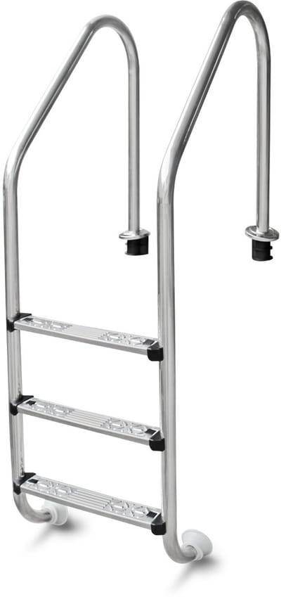 W'eau RVS zwembadtrap 3 treden - AISI 304