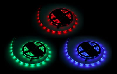 Rebel 5050SMD Serie - RGB LED Strip - 5m - Waterdicht - 24W