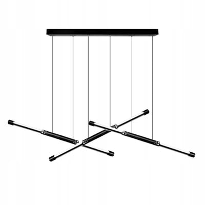 Moderne LED Hanglamp 38W Neutraal Wit 4000K Zwart