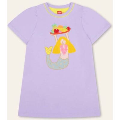Oilily Dexi Jurk- maat116/6yr Pastel Lila