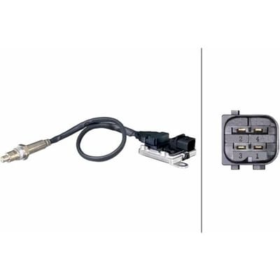 NOx-sensor, NOx-katalysator HELLA 6PN 358 186-451