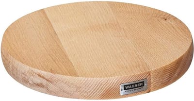 Plantenroller voor binnen 60kg | Stevige FSC® beukenhouten potenroller 25x5cm