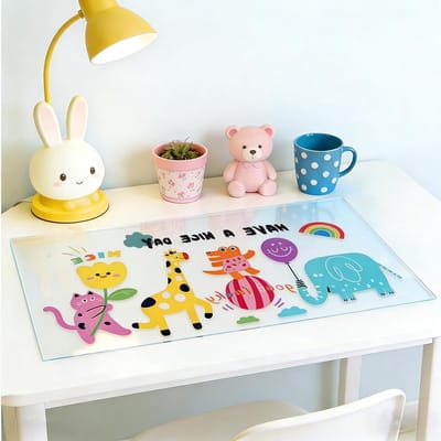 Transparante Bureau Mat 60 x 60 cm - Ideaal voor Bescherming, Stijl en Functionaliteit
