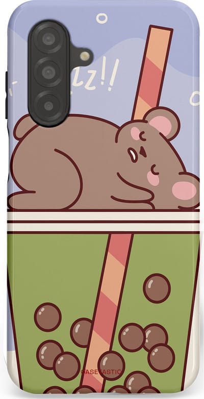 Casetastic Hoesje Geschikt voor Samsung A26 - Stijlvolle Beschermende Duo-layer Case - Bubbelthee Droom