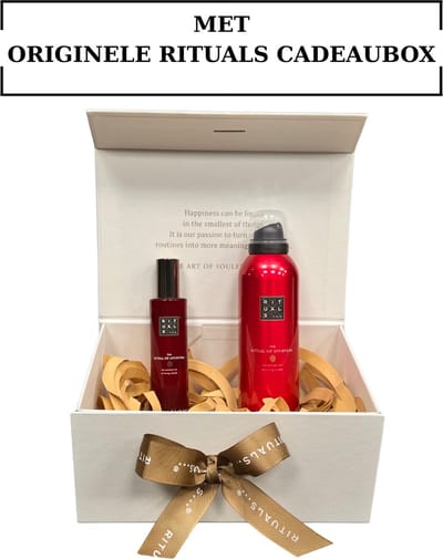 Rituals of Ayurveda - Geschenkset - Body&Hair Mist 50 ml - Shower Gel 200 ml - Originele RITUALS Cadeaubox