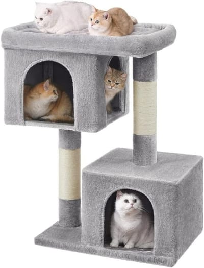 Hoppa! - Kattenboom - XL - Lichtgrijs