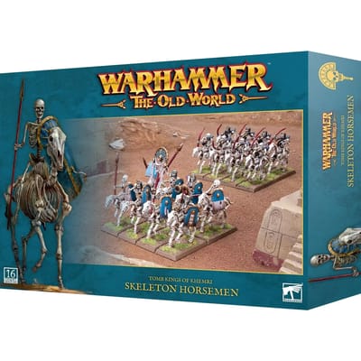 Figurine Games Workshop Warhammer ToW - Tomb Kings of Khemri Cavaliers Squelettes