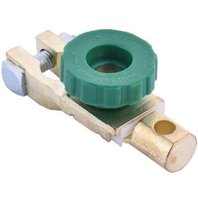 1 Stuks Auto Anti-Lekkage Terminal Batterij Power-Off Schakelaar Quick Cut-Off Schakelaar Rotary Disconnect isolator Auto Vrachtwagen Accessoires 1pc blue