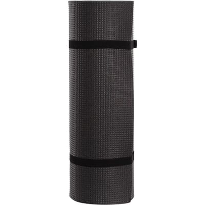 Campingmat Monocolor Zwart