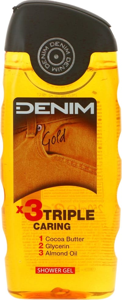 Denim - Douchegel - Gold - x3 Triple Caring - 250ml
