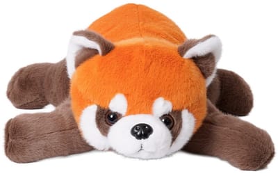 PIA Soft Toys-Pluche Knuffeldier - Rode panda 30 cm