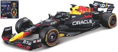 Bburago Red Bull Racing RB19 - #1 Max Verstappen - Formule 1 2023 - wereldkampioen bouwpakket - schaalmodel - modelauto - schaal 1:24