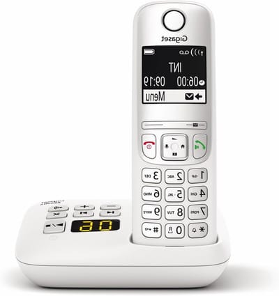 Draadloze Telefoon - Vaste Telefoon - Thuis Bellen - Groot Display - 460 Gram - Wit
