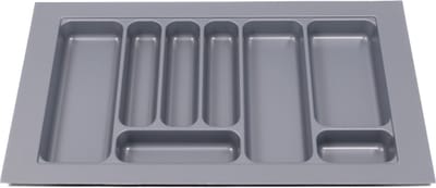Bestekbak Organiser universeel inzetbaar, 701 - 800 mm breed, 380 - 440 mm diep.