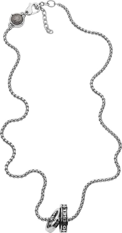 Diesel DX1168040 Double Pendant Herencollier