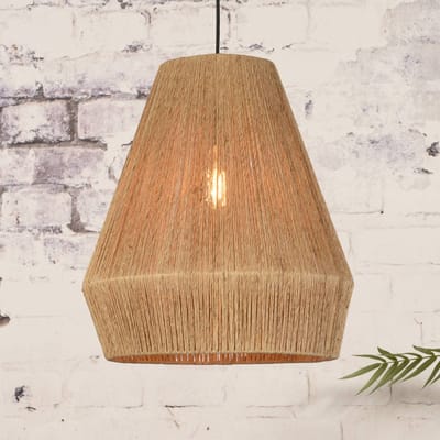 GOOD & MOJO Iguazu hanglamp kegel naturel Ø40cm