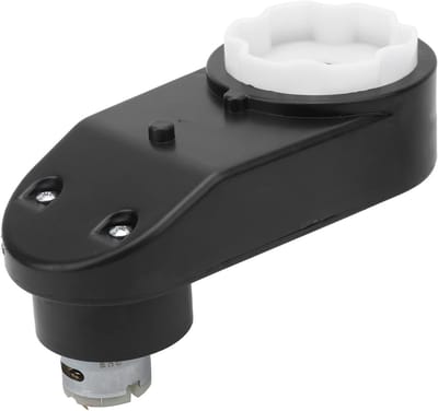 DC Motor Versnellingsbak - Speelgoed Motor - DIY Projecten - Stille Werking - 6V 12V - Zilverkleurig