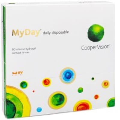 MyDay [90 stuks] S -1,00 (daglenzen) - contactlenzen