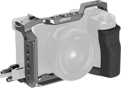 Quick Release Cage Kit voor Sony Alpha 6700 met Meerdere Montageinterfaces, Arca-Swiss en HDMI Kabelklem