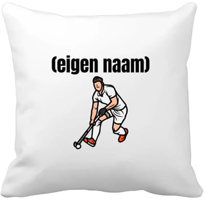 Akyol - hockey man met eigen naam Kussen hoes - Hockey - atleten - iemand die houdt van hockey - verjaardag - cadeau - kado - 40 bij 40 cm