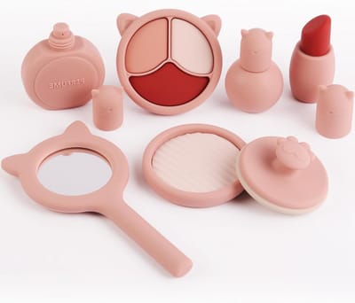 Speelgoed Make-up Set voor Meisjes, 8 Stuks Wasbare Make-up, Veilig en Niet-Toxisch, Perfecte Verjaardagscadeaus voor Kinderen van 3 tot 12 Jaar