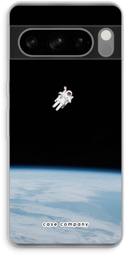 Case Company® - Hoesje geschikt voor Google Pixel 8 Pro hoesje - Alone in Space - Soft Cover Telefoonhoesje - Bescherming aan alle Kanten en Schermrand