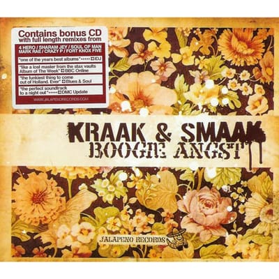 CD KRAAK & SMAAK - Boogie Angst JAL44 Jalapeno Record 2006 VK Dans & Electronica Gebruikt white