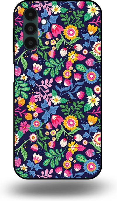 Smartphonica Telefoonhoesje geschikt voor Samsung Galaxy A13 5G met bloemen opdruk - TPU backcover case flower design geschikt voor Samsung Galaxy A13 5G
