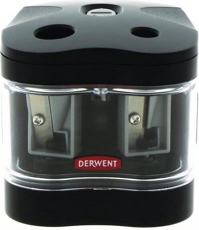 Derwent Twin Hole Puntenslijper - Op batterij