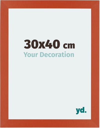 Your Decoration - Fotolijst 30x40 cm - MDF - Oranje - Mura