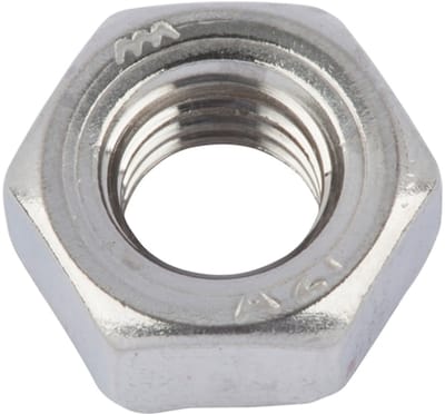 Wurth - DIN 929 roestvast staal A4 blank - Zeskant lasmoer DIN 929, RVS A4, blank - x 50 st
