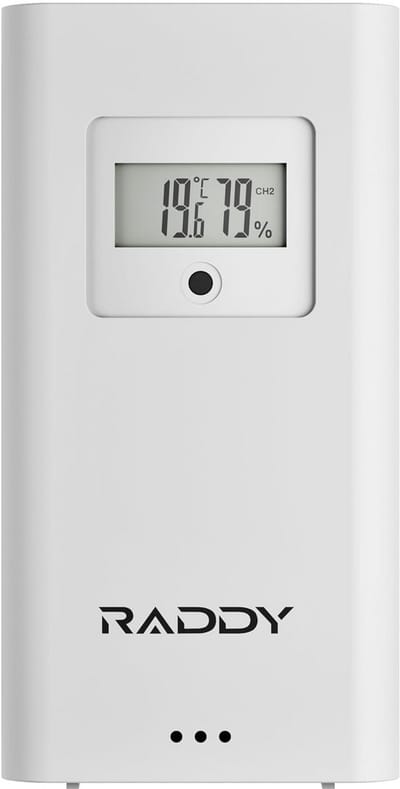 Draadloze Sensor voor Binnen & Buiten Weerstation - Temperatuur & Vochtigheid Meten