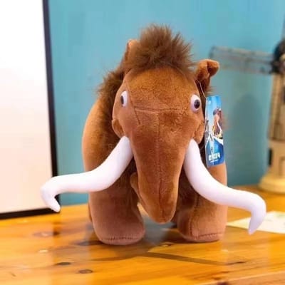 IJstijd Pluche Speelgoed Eekhoorn Mammoet Olifant Sabeltandtijger Poppen Zacht Knuffeldier Cadeaus Voor Kinderen En Meisjes 20cm