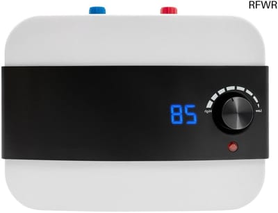 RFWR® Mini Elektrische Doorstroomboiler 6 Liter - 1500 W, Modern Ontwerp met Instelbare Temperatuur