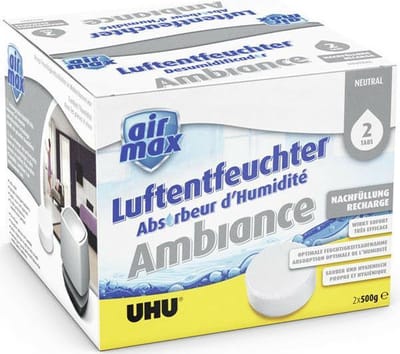 Luchtverfrisser Tabletten Naturel Uhu 2 stuks