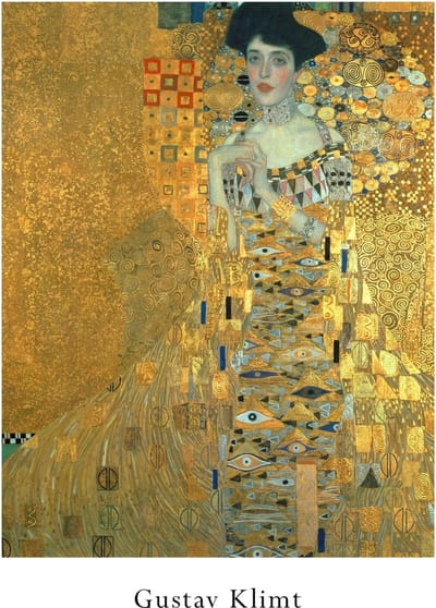 Kunstdruk Gustav Klimt - Adele Bloch-Bauer 50x70cm
