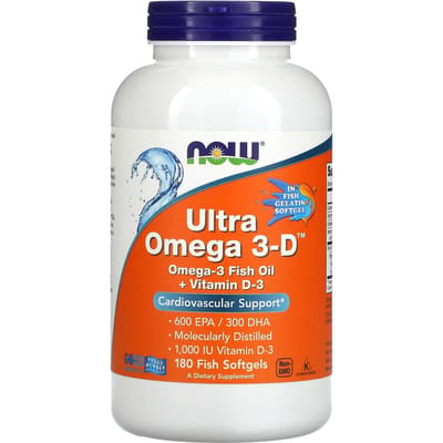 Ultra Omega 3-D - 180 softgels