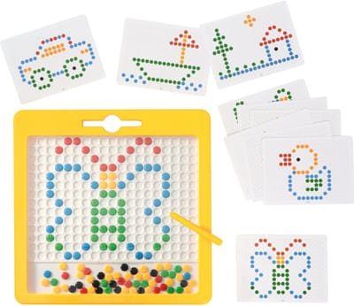Eduplay magnetisch speelgoed - Magnetisch dots bord met kaarten.