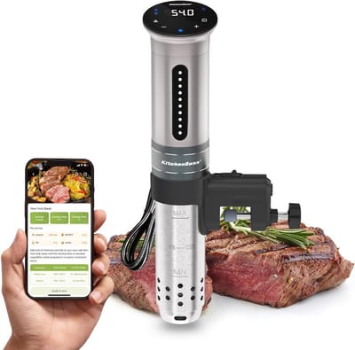 Sous Vide Koker met Wifi en Touch Display - 1100W Circulatie Temperatuur 40°C - 90°C