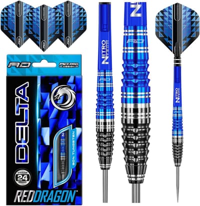 Professionele Tungsten Dartpijlen Set met Flights en Assen