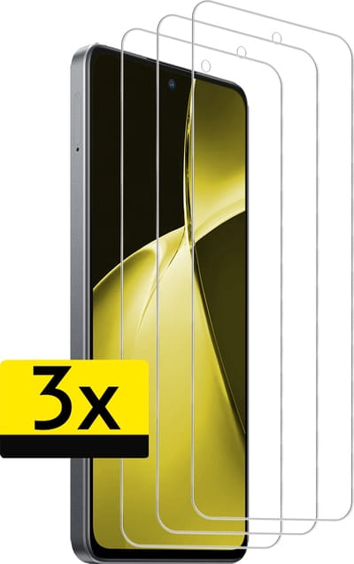 Screenprotector - Geschikt voor OnePlus Nord CE 4 Lite - 3 Stuks - Extra Sterk - Beschermglas - Gehard Glas - Tempered Glass - Screen Protector