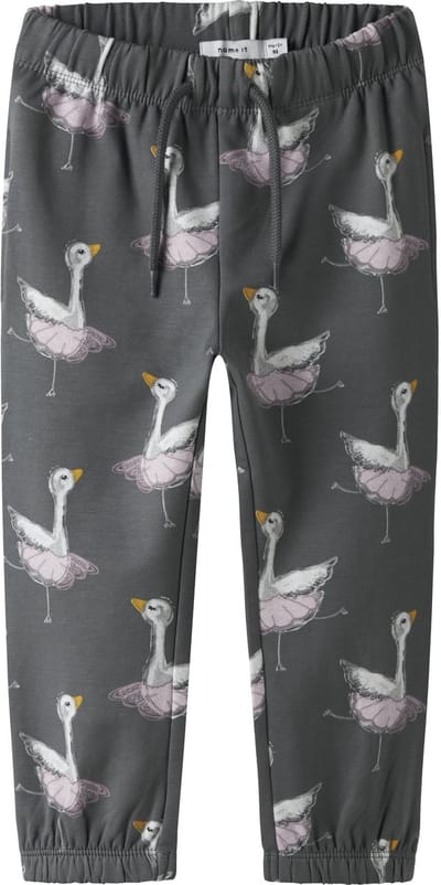 NAME IT - NMFSWANA SWEAT PANT BRU - Meisjes - Broeken