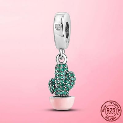 Familiegeschenk 925 Sterling Zilver Familie Wortels Open Sluiting Dangle Bedel Hanger past op Originele Mode Armband Zilver 925 Sieraden white